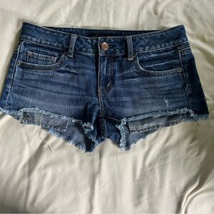 American Eagle Outfitters Dark Blue Jean Shorts